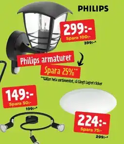Jem&Fix Philips armaturer erbjuda