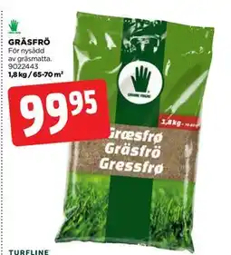 Jem&Fix GRÄSFRÖ erbjuda