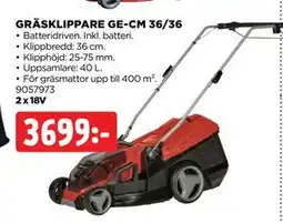 Jem&Fix GRÄSKLIPPARE GE-CM 36/36 erbjuda