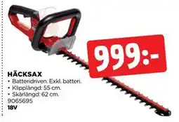 Jem&Fix HÄCKSAX erbjuda