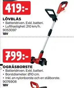 Jem&Fix OGRÄSBORSTE erbjuda