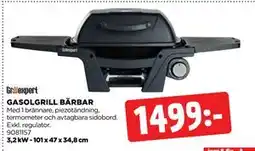 Jem&Fix GASOLGRILL BÄRBAR erbjuda