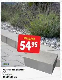 Jem&Fix MURSTEN SKARP erbjuda