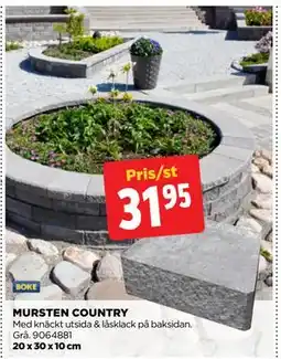 Jem&Fix MURSTEN COUNTRY erbjuda
