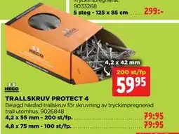 Jem&Fix TRALLSKRUV PROTECT 4 erbjuda