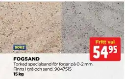 Jem&Fix FOGSAND erbjuda