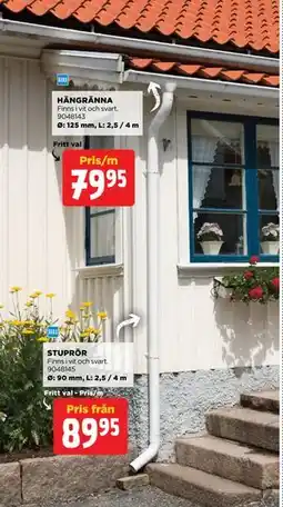 Jem&Fix STUPRÖR erbjuda