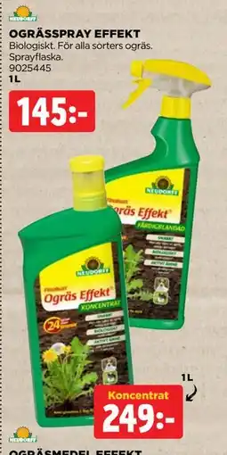 Jem&Fix OGRÄSSPRAY EFFEKT erbjuda