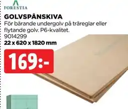 Jem&Fix GOLVSPÅNSKIVA erbjuda
