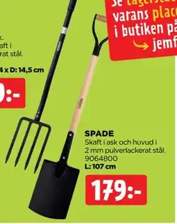 Jem&Fix SPADE erbjuda