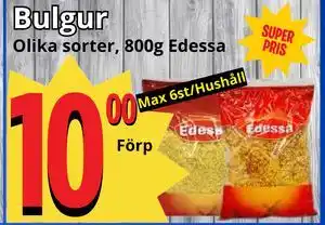 Supergrossen Bulgur erbjuda