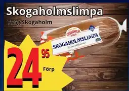 Supergrossen Skogaholmslimpa erbjuda