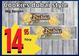 Supergrossen Cookies dubai style erbjuda