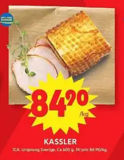 ICA Maxi Kassler erbjuda