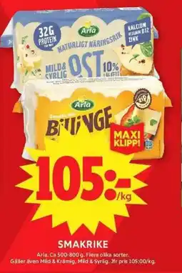 ICA Maxi ARLA Smakrike erbjuda