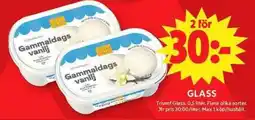 ICA Maxi TRIUMF GLASS Glass erbjuda