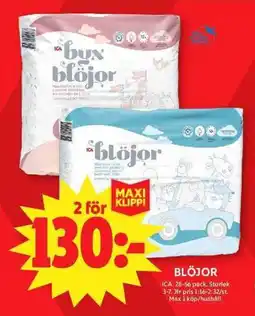 ICA Maxi ICA Blöjor erbjuda