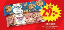 ICA Maxi ICA Cookies erbjuda