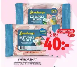 ICA Maxi LÖNNEBERGA Smörgåsmat erbjuda