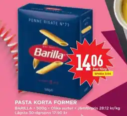 Willys Pasta Korta Former erbjuda