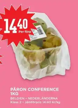 Willys Päron conference erbjuda