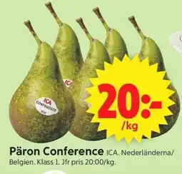 ICA Supermarket Päron conference erbjuda