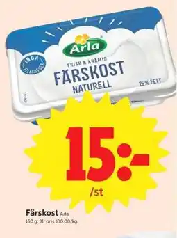 ICA Supermarket Färskost Arla erbjuda