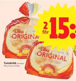 ICA Supermarket Tunnbröd erbjuda
