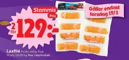 ICA Supermarket Laxfilé erbjuda