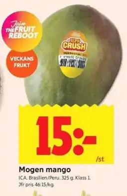 ICA Supermarket Mogen Mango erbjuda