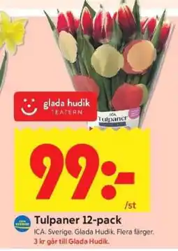 ICA Supermarket TULPANER 12-PACK erbjuda