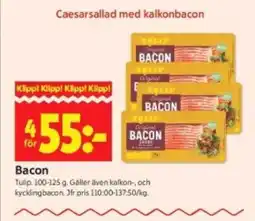 ICA Supermarket BACON erbjuda