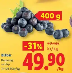 Lidl Blåbär erbjuda
