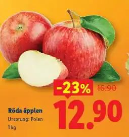 Lidl Röda äpplen erbjuda