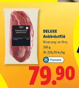 Lidl DELUXE Ankbröstfilé erbjuda