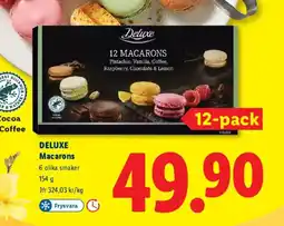 Lidl DELUXE Macarons erbjuda