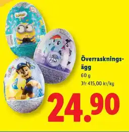 Lidl Överrasknings- ägg erbjuda