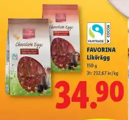 Lidl FAVORINA Likörägg erbjuda