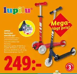 Lidl LUPILU Sparkcykel med LED-hjul erbjuda