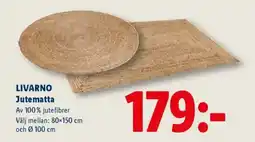 Lidl LIVARNO Jutematta erbjuda