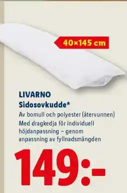 Lidl LIVARNO Sidosovkudde erbjuda