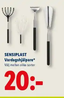 Lidl SENSIPLAST Vardagshjälpare erbjuda