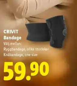 Lidl CRIVIT Bandage erbjuda