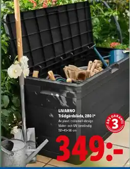 Lidl LIVARNO Trädgårdslåda erbjuda