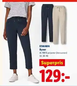 Lidl ESMARA Byxor erbjuda