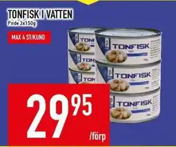 Matdax Pride Tonfisk i vatten erbjuda