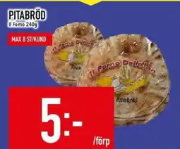 Matdax Il Fomo Pitabröd erbjuda
