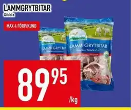 Matdax Qibbla Lammgrytbitar erbjuda