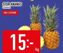 Matdax Stor ananas erbjuda