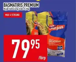 Matdax Rojan Basmatiris premium erbjuda